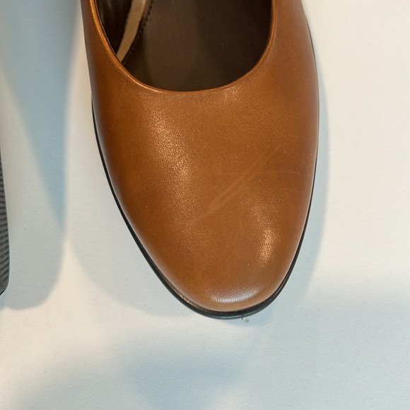 Ecco - 39, camel/tan wedge comfort shoes - Picture 7 of 7